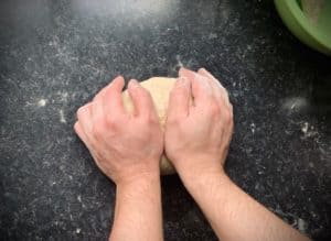best simple pizza dough knead the dough