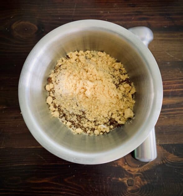 dad what cooks bbq spices in pestle and mortar