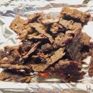 beef jerky dried meat