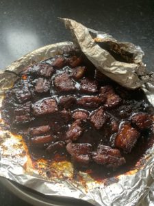 Pork belly bites