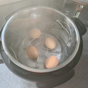 eggs cooked in instant pot