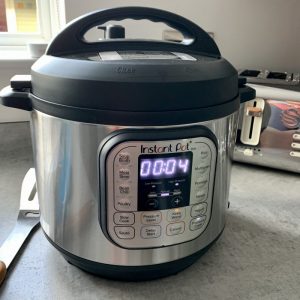 Instant Pot Boiled Eggs timer set