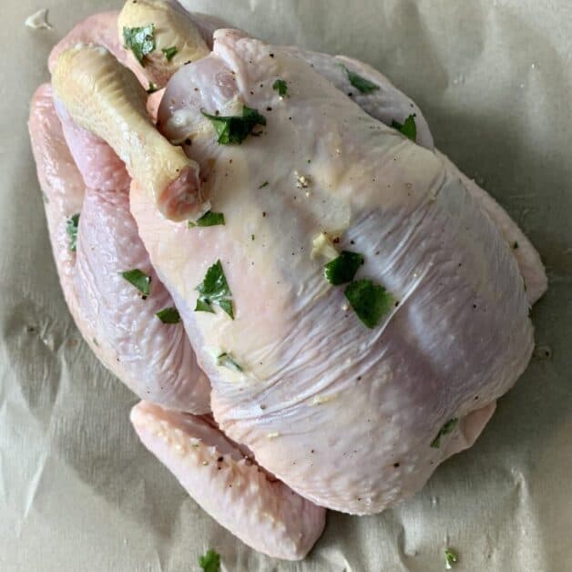 roast chicken on the wsm smoker