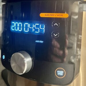 setting air fryer program ninja foodi