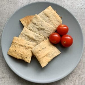 sourdough starter crackers