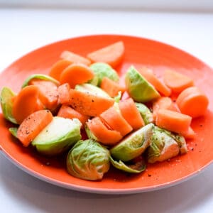 sprouts and carrots