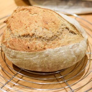maple and rye sourdough