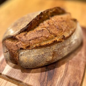baked rye sourdough