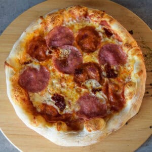 Pizza and slice