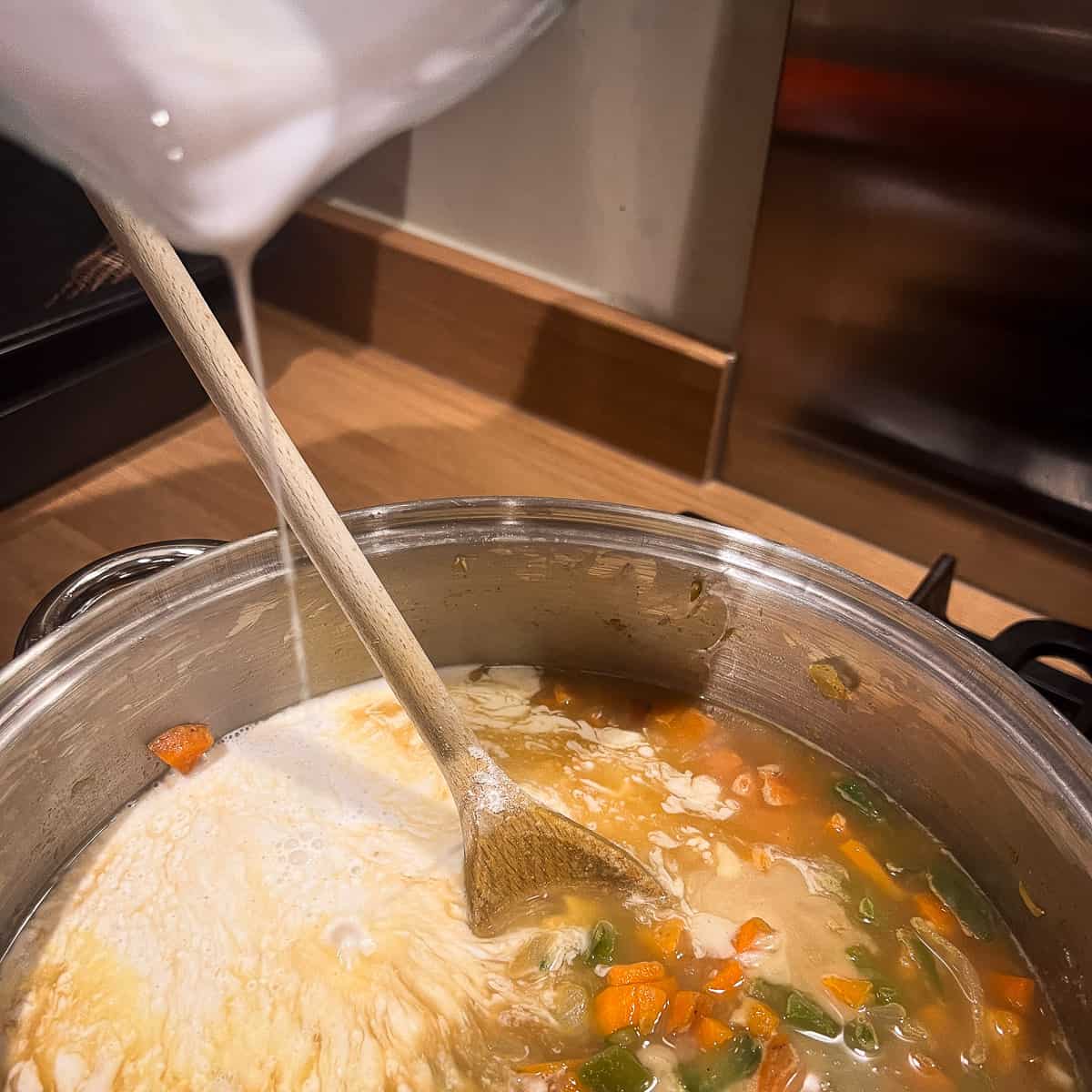 cauliflower katsu curry add coconut milk