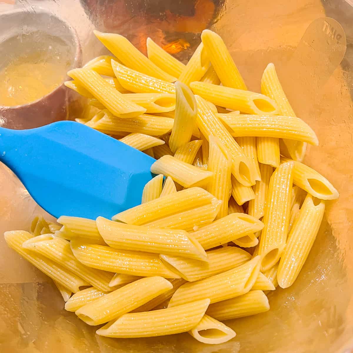 cooked cold pasta