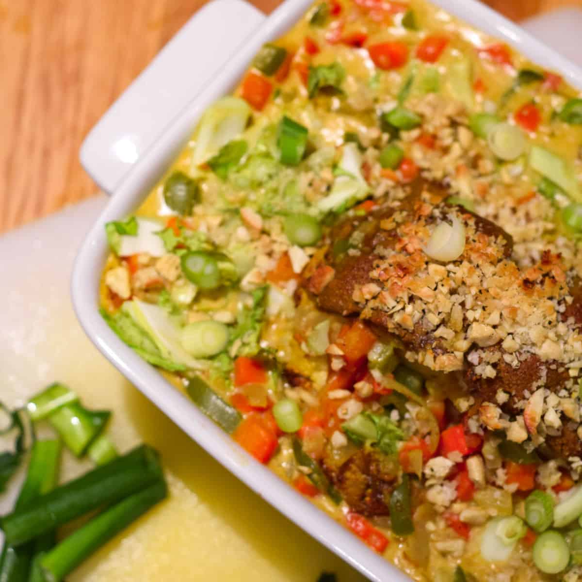 cauliflower katsu curry