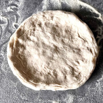 the best simple pizza dough and flour
