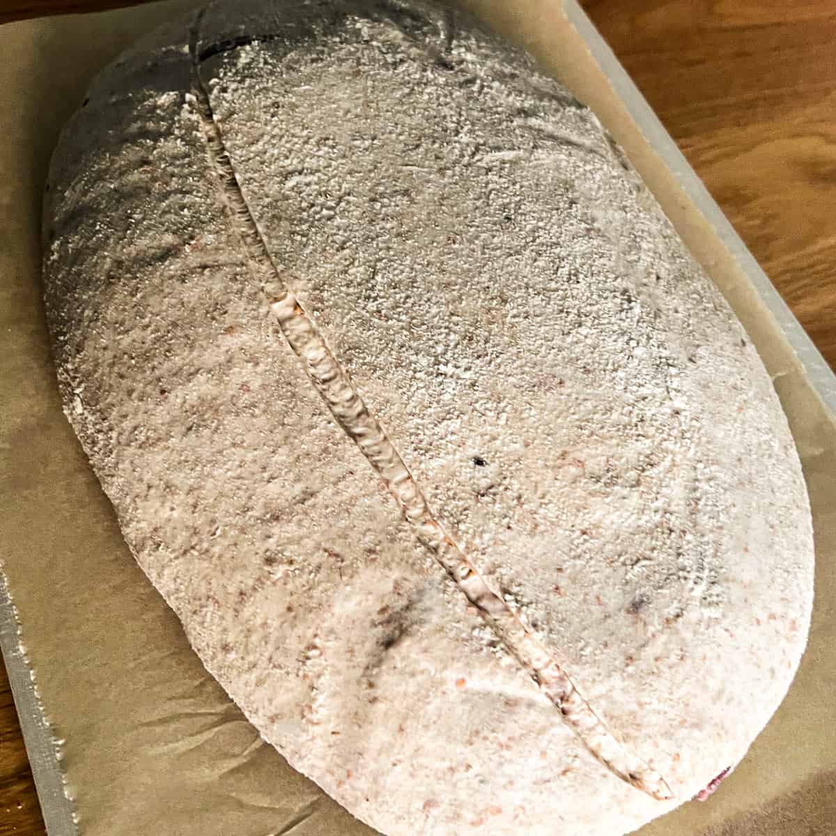 score bread before going in the oven