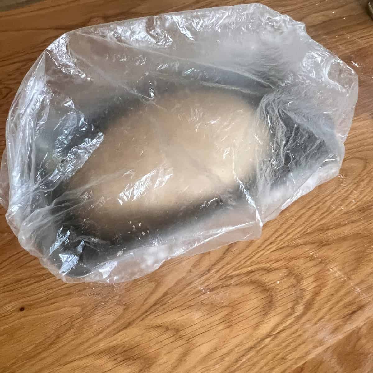 Proving Guinness bread when covered up.