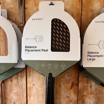 Gozney Balance Placement pizza peel.