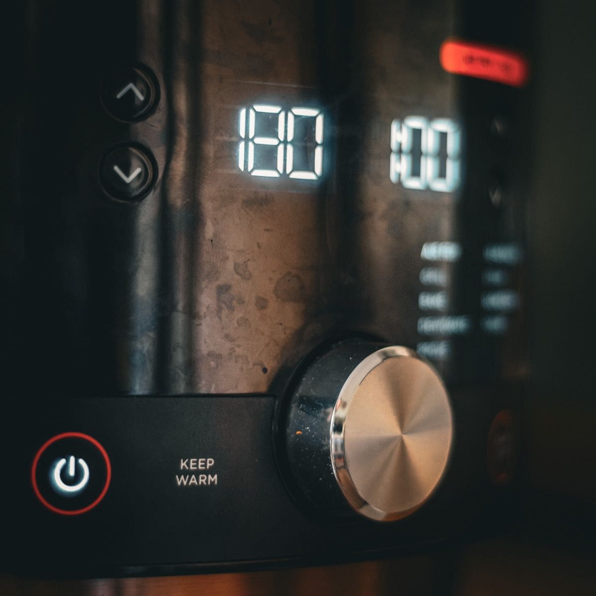 180C for 1 hour to cook air fryer gammon.