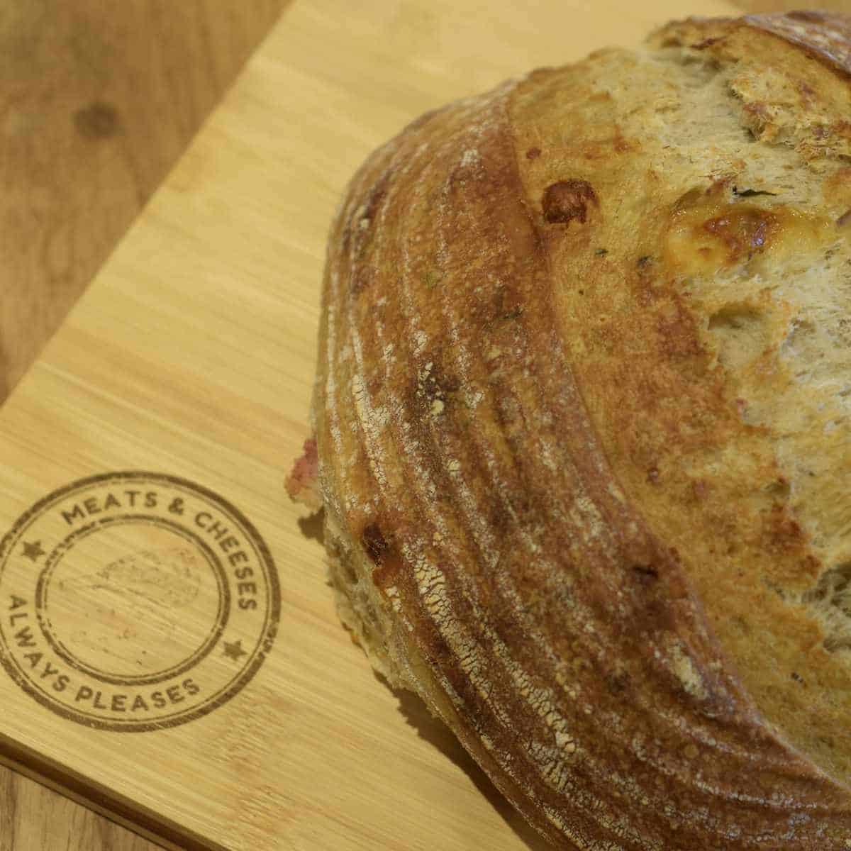 Cheesy Sourdough Bread